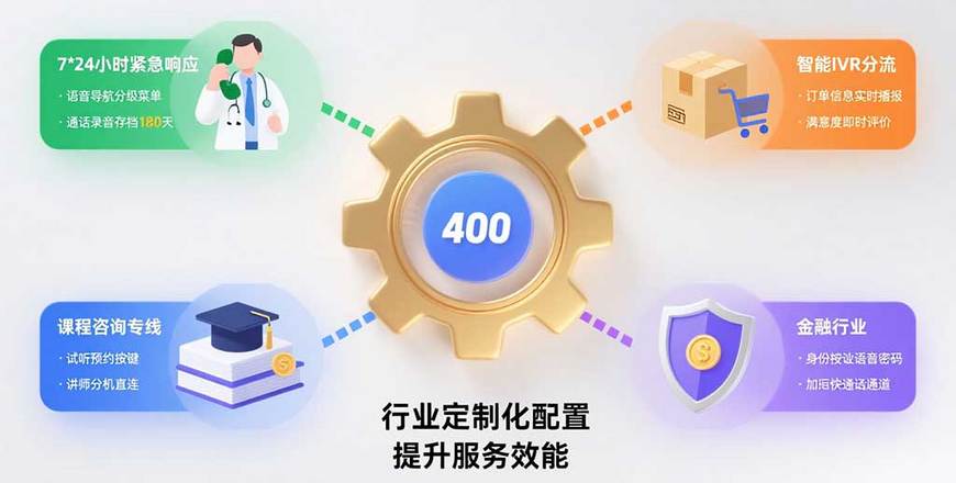 不同行业400电话的配置方案：从特性出发的一对一定制逻辑
