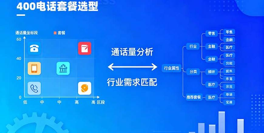 企业400电话套餐选型指南：根据通话量、行业属性选对方案